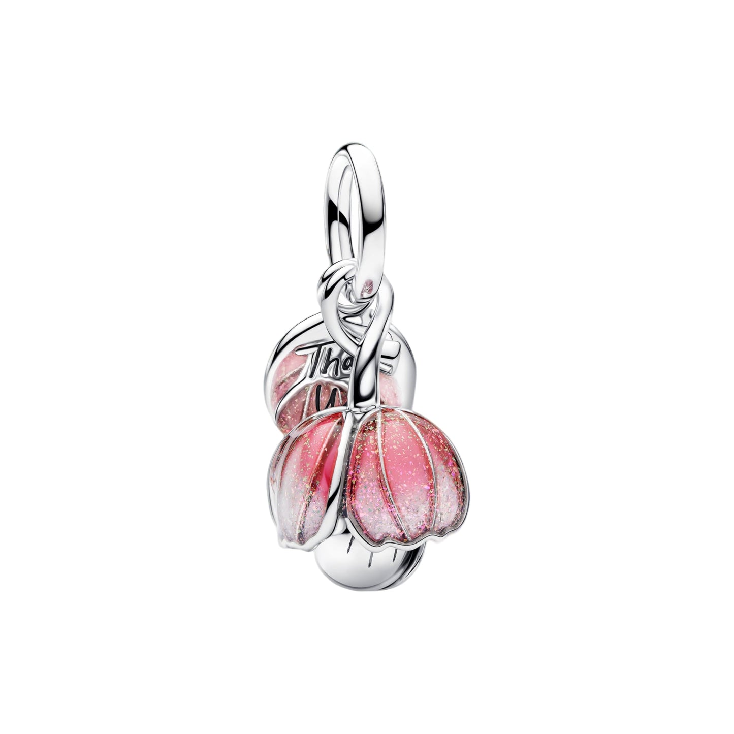 Mother Heart Charms for Bracelets Love Mom Flowers Charm Jewellery for Women