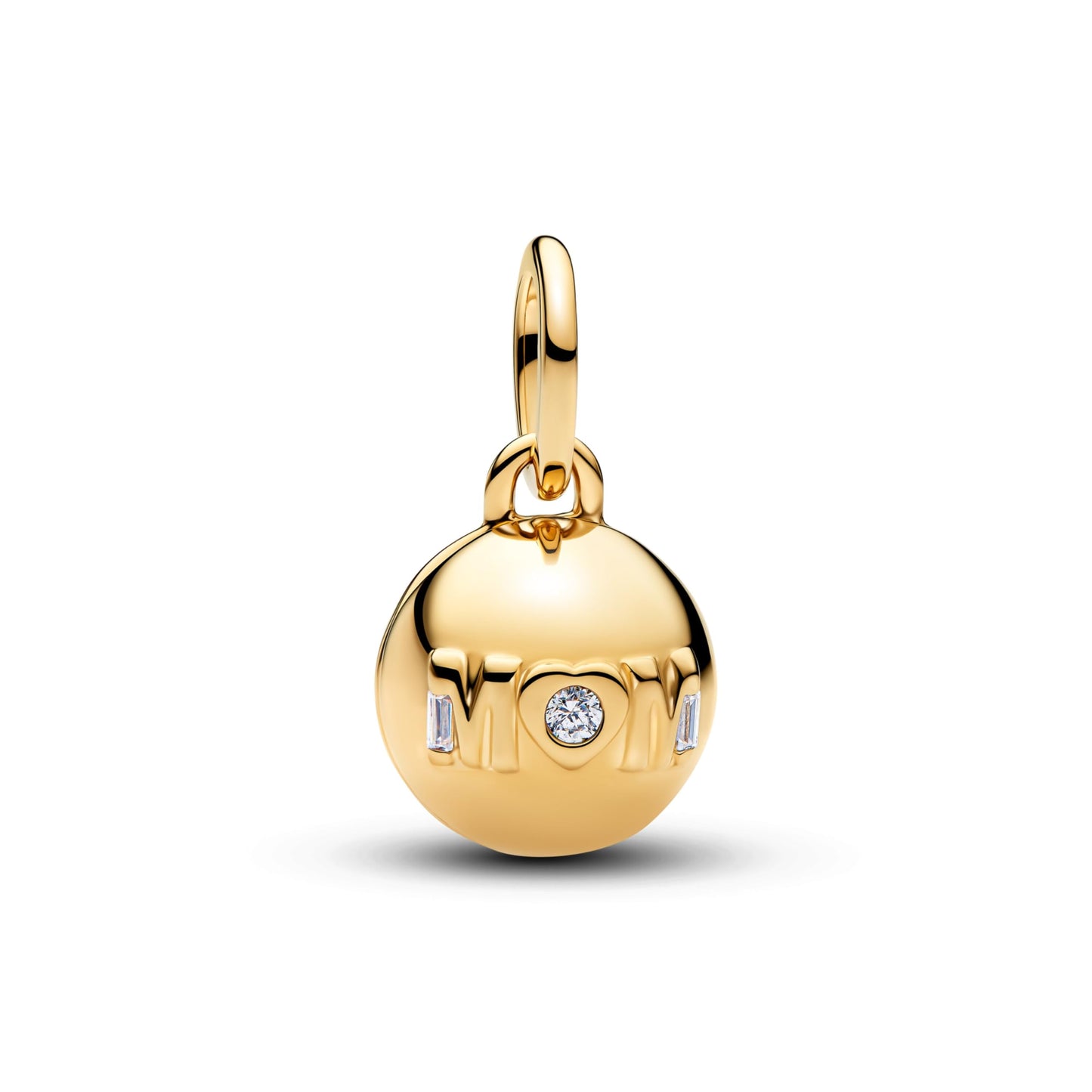 Mother Heart Charms for Bracelets Love Mom Flowers Charm Jewellery for Women
