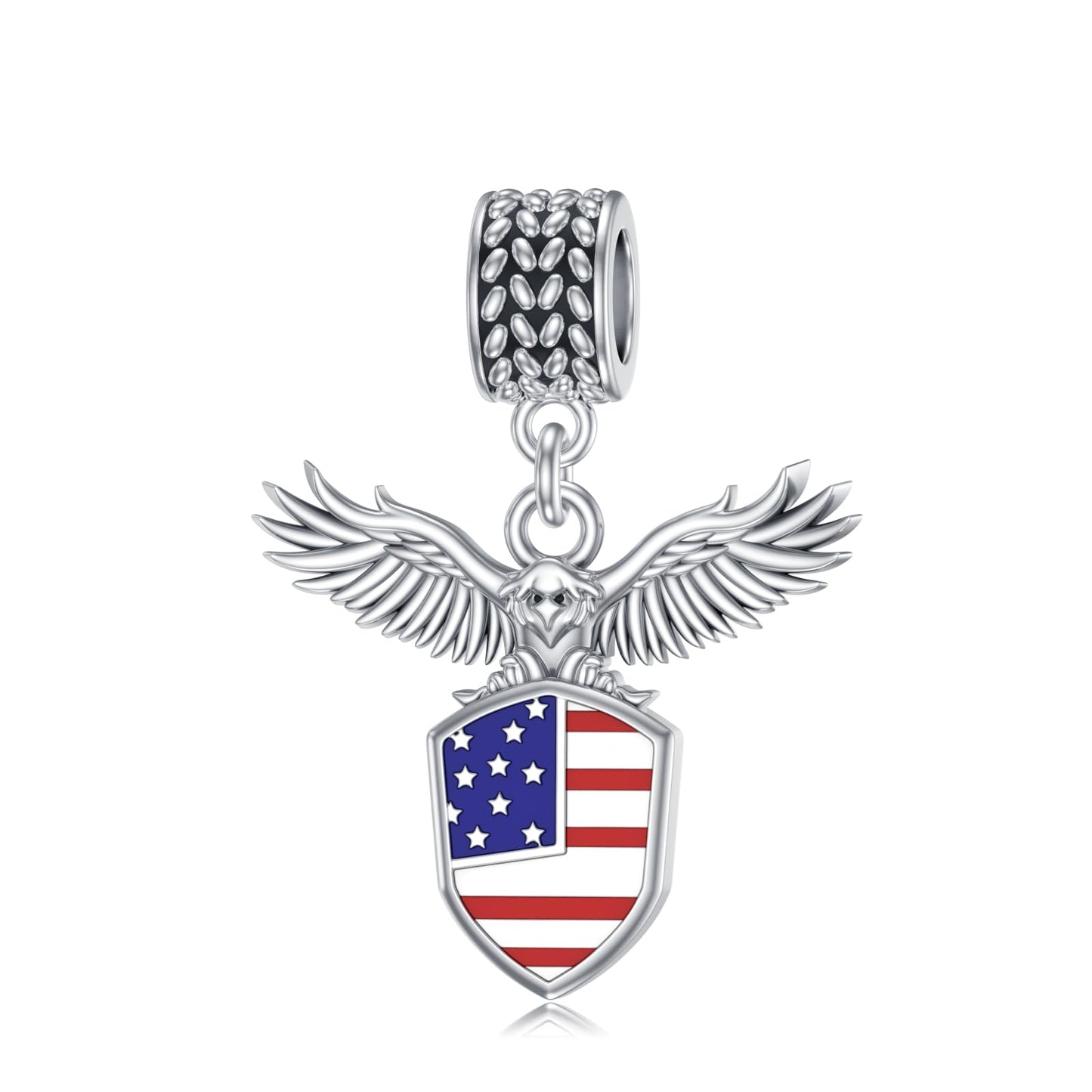 LONAGO Charms for Bracelets 925 Sterling Silver Red Cardinal/Phoenix/Blue Jay/Hummingbird Animal Dangle Charm Bird Bead Fit Bracelet Our Love Never Dies Gifts for Women Mom