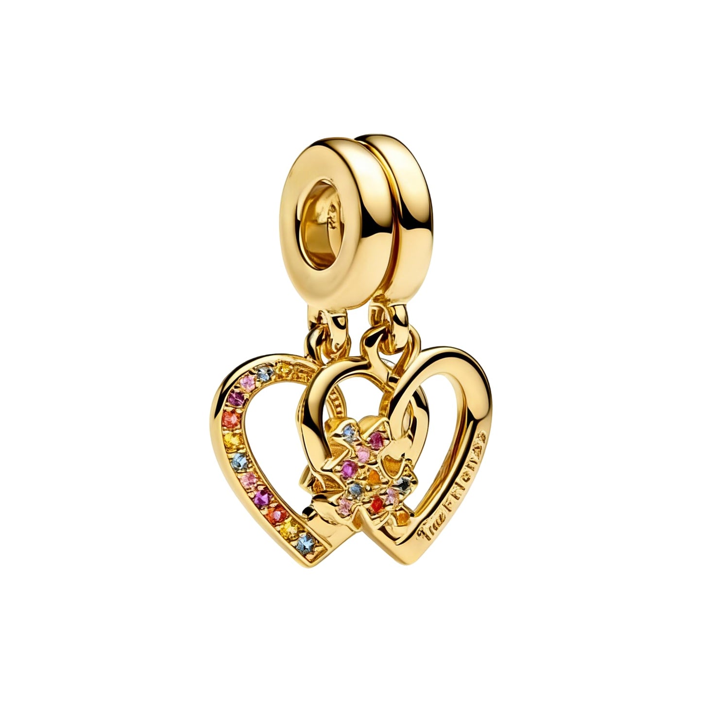 Mother Heart Charms for Bracelets Love Mom Flowers Charm Jewellery for Women