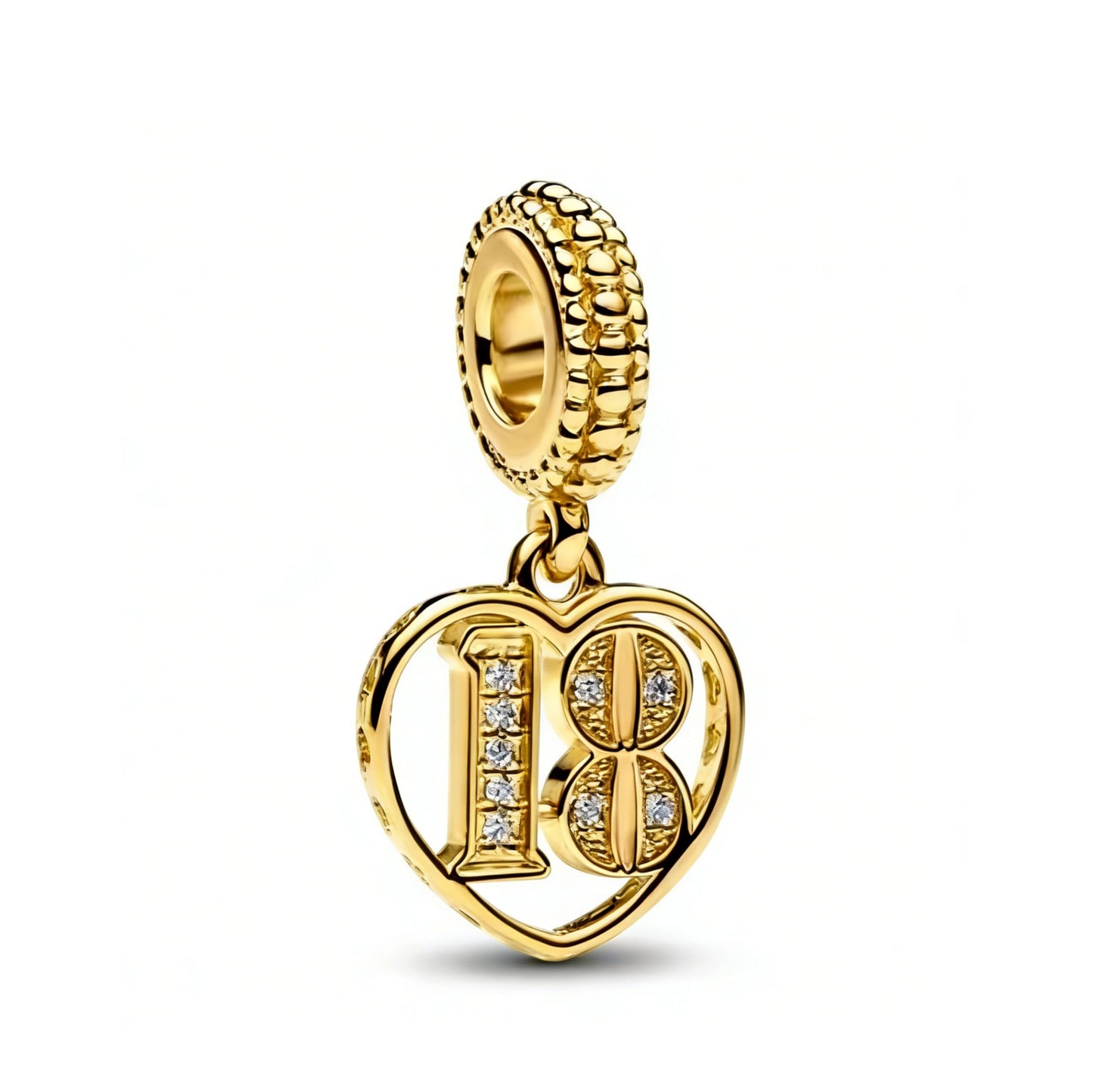 Mother Heart Charms for Bracelets Love Mom Flowers Charm Jewellery for Women