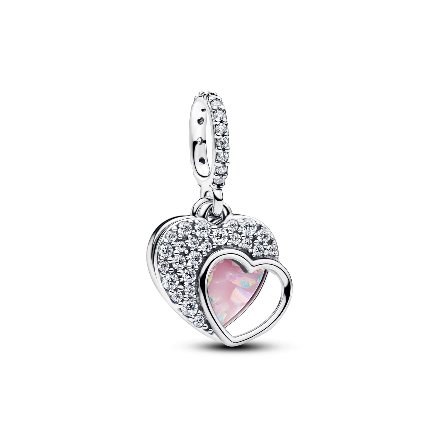 Mother Heart Charms for Bracelets Love Mom Flowers Charm Jewellery for Women